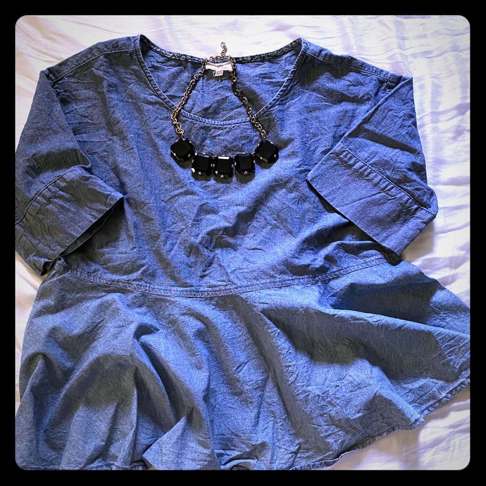 AG Adriano Goldschmied + Liberty Collab Peplum